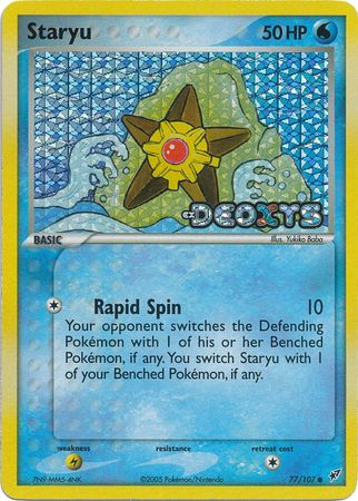 Staryu - 77/107 - Common - Reverse Holo available at 401 Games Canada