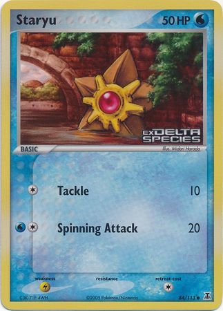Staryu - 84/113 - Common - Reverse Holo available at 401 Games Canada