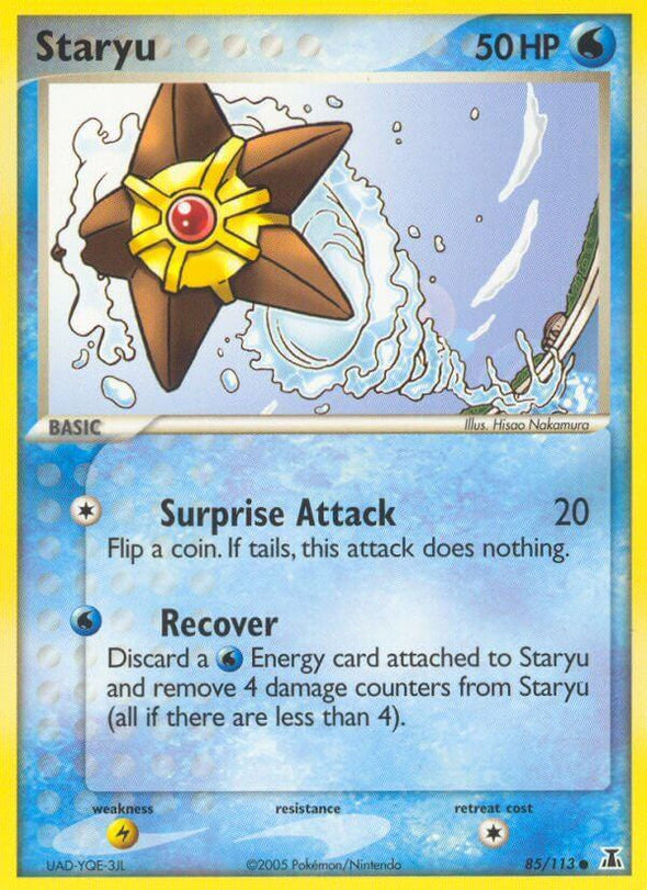 Staryu - 85/113 - Common available at 401 Games Canada