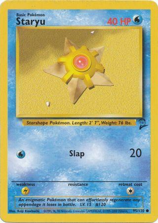 Staryu - 95/130 - Common available at 401 Games Canada