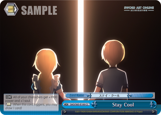 Stay Cool - SAO/S65-E100 - Climax Common available at 401 Games Canada