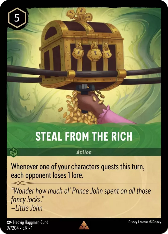 Steal From The Rich - 97/204 - Rare available at 401 Games Canada