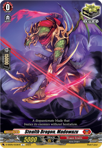 Stealth Dragon, Madowazu - D-SS05/033 - Common available at 401 Games Canada