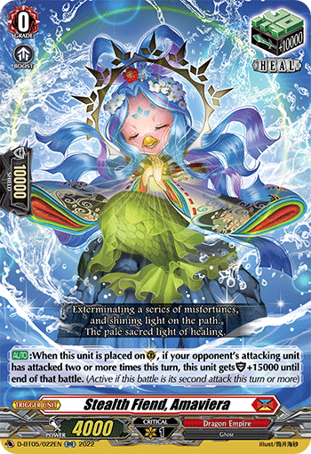 Stealth Fiend, Amaviera - D-BT05/022 - Double Rare available at 401 Games Canada