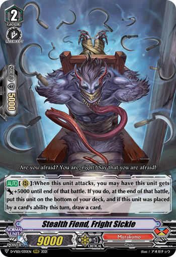 Stealth Fiend, Fright Sickle - D-VS01/030 - Triple Rare available at 401 Games Canada