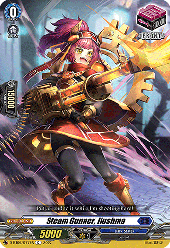 Steam Gunner, Ilushma - D-BT06/077 - Common available at 401 Games Canada