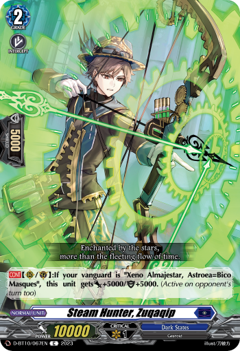 Steam Hunter, Zuqaqip - D-BT10/067 - Common available at 401 Games Canada