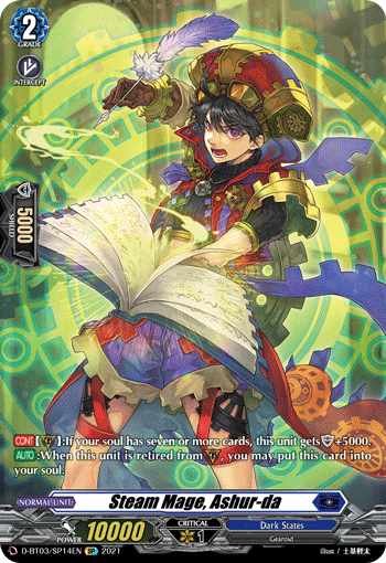 Steam Mage, Ashur-da - D-BT03/SP14 - SP available at 401 Games Canada