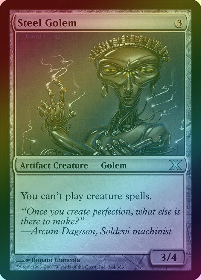 401 Games Canada - Steel Golem (Foil) (10E) 401 Games Canada - Steel Golem (Foil) (10E)