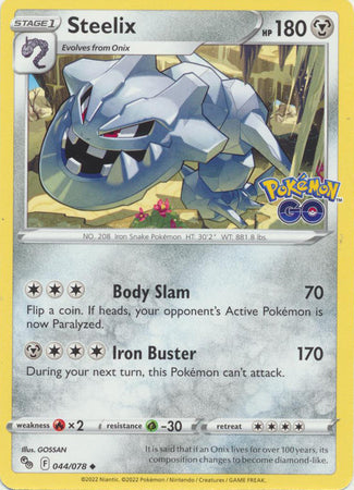 Steelix - 044/078 - Uncommon available at 401 Games Canada