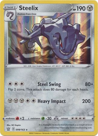 Steelix - 099/163 - Holo Rare available at 401 Games Canada