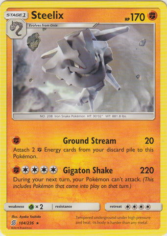 Steelix - 104/236 - Rare available at 401 Games Canada