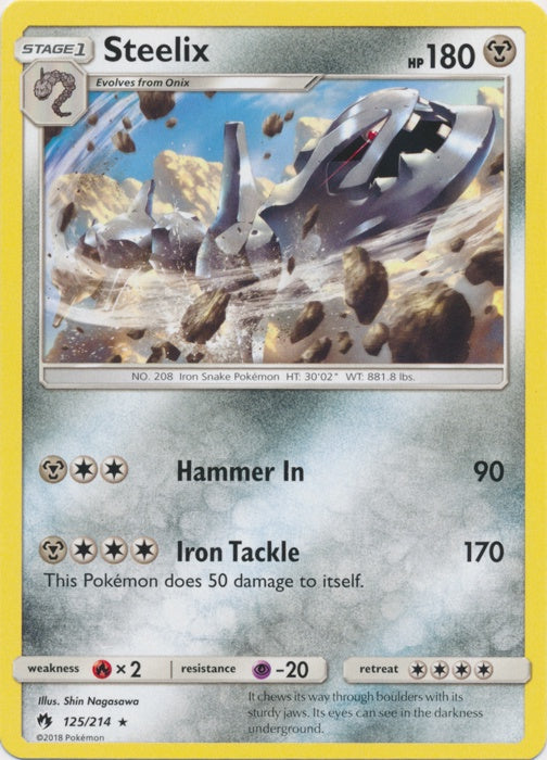 Steelix - 125/214 - Rare available at 401 Games Canada