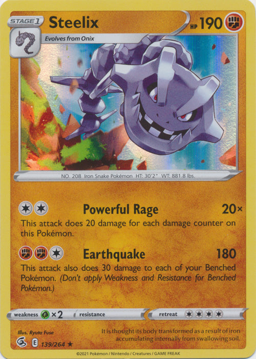 Steelix - 139/264 - Holo Rare available at 401 Games Canada