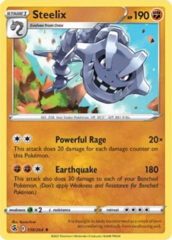 Steelix - 139/264 - Rare - Theme Deck Exclusive available at 401 Games Canada