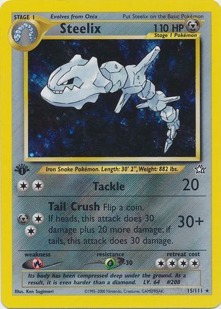 Steelix - 15/111 - Holo - 1st Edition available at 401 Games Canada