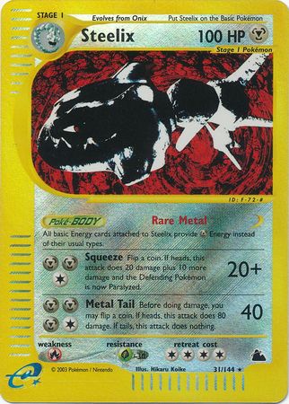 Steelix - 31/144 - Rare - Reverse Holo available at 401 Games Canada