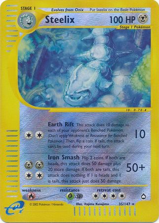 Steelix - 35/147 - Rare - Reverse Holo available at 401 Games Canada