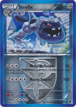 Steelix - 79/116 - Rare - Reverse Holo available at 401 Games Canada