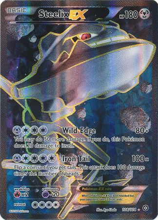 Steelix EX - 108/114 - Full Art Ultra Rare available at 401 Games Canada