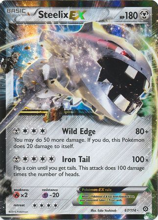 Steelix EX - 67/114 - Ultra Rare available at 401 Games Canada