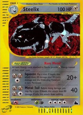 Steelix - H29/H32 - Holo available at 401 Games Canada