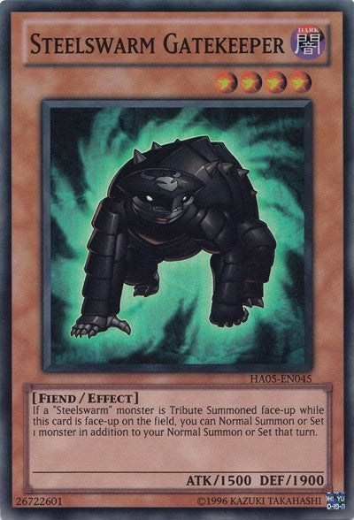 Steelswarm Gatekeeper - HA05-EN045 - Super Rare - Unlimited available at 401 Games Canada