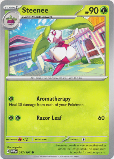 Steenee - 017/197 - Common available at 401 Games Canada