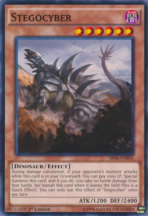 Stegocyber - SR04-EN016 - Common - 1st Edition available at 401 Games Canada