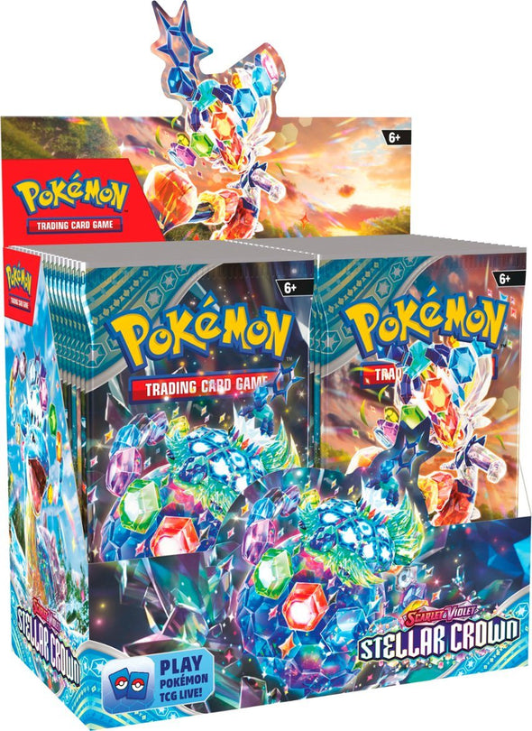 Pokemon - Scarlet and Violet - Stellar Crown - Booster Box