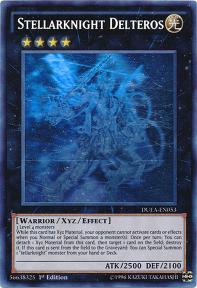 Stellarknight Delteros - DUEA-EN053 - Ghost Rare - 1st Edition available at 401 Games Canada