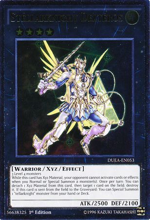 Stellarknight Delteros - DUEA-EN053 - Ultimate Rare - 1st Edition available at 401 Games Canada