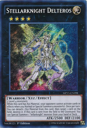 Stellarknight Delteros - MP15-EN098 - Secret Rare - 1st Edition available at 401 Games Canada