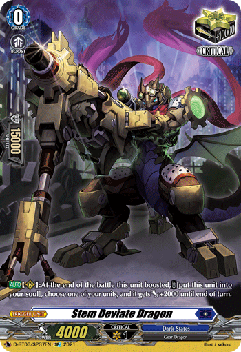 Stem Deviate Dragon - D-BT03/SP37 - SP available at 401 Games Canada