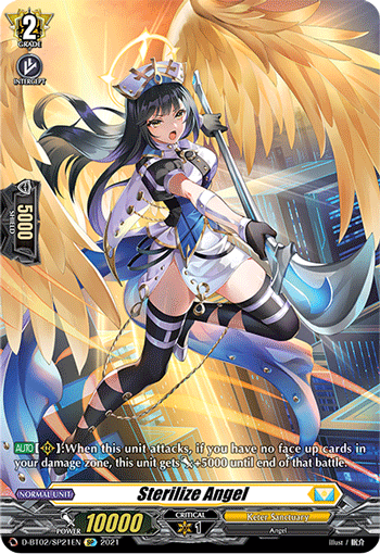 Sterilize Angel - D-BT02/SP21 - SP available at 401 Games Canada