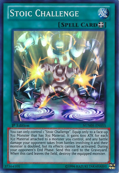 Stoic Challenge - NUMH-EN055 - Super Rare - 1st Edition available at 401 Games Canada