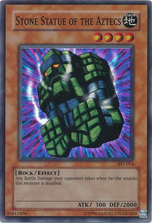 Stone Statue of the Aztecs - AST-014 - Super Rare - Unlimited available at 401 Games Canada