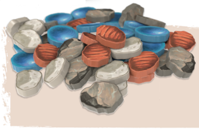 Stonesaga: Deluxe Acrylic Mining Stones (Pre-Order) available at 401 Games Canada