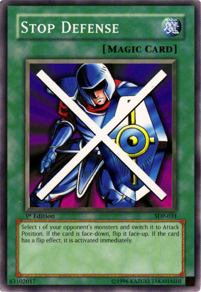 Stop Defense - SDP-031 - Common - 1st Edition available at 401 Games Canada