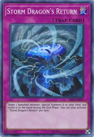 Storm Dragon's Return - RIRA-EN077 - Super Rare - Unlimited available at 401 Games Canada