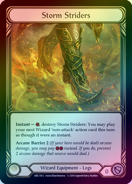 Storm Striders (ARC116) (Rainbow Foil) - Unlimited