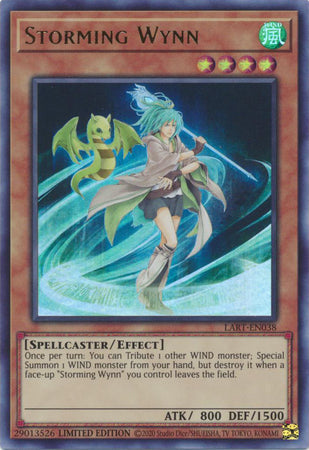 Storming Wynn - LART-EN038 - Promo - Limited Edition available at 401 Games Canada