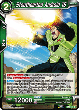 Stouthearted Android 16 - BT3-068 - Common available at 401 Games Canada