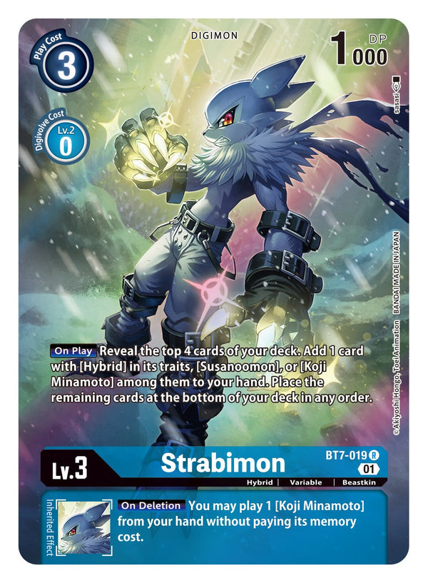 Strabimon (Alternate Art) - BT7-019 - Rare available at 401 Games Canada