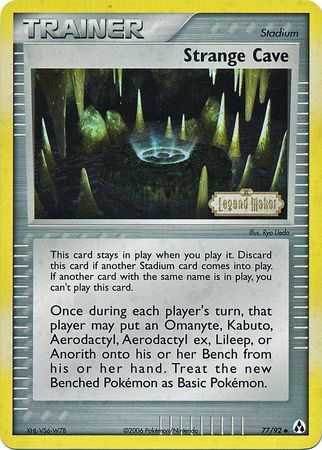 Strange Cave - 77/92 - Uncommon - Reverse Holo available at 401 Games Canada