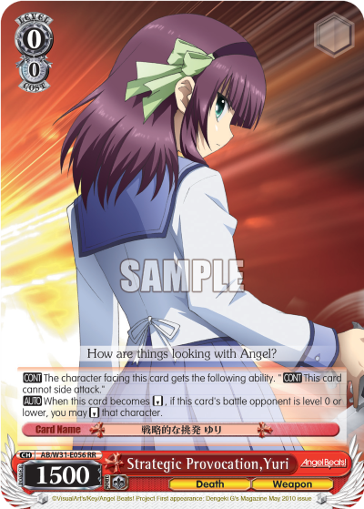 Strategic Provocation, Yuri - AB/W31-E056 - Double Rare available at 401 Games Canada