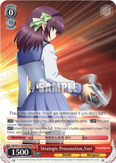 Strategic Provocation, Yuri - AB/W31-E056R - Triple Rare available at 401 Games Canada