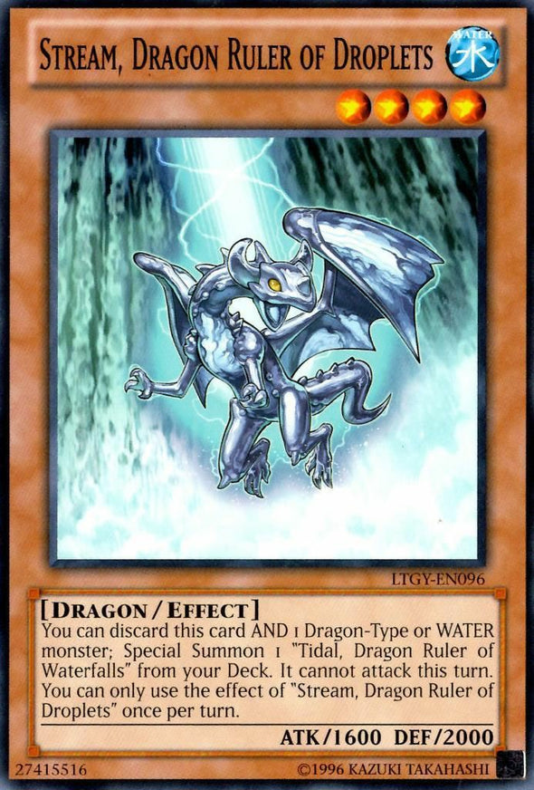 Stream, Dragon Ruler of Droplets - LTGY-EN096 - Common - Unlimited available at 401 Games Canada