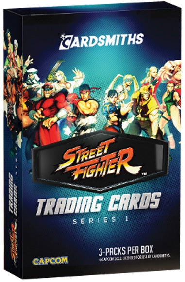 Street Fighter Trading Cards Series 1 Collector Box available at 401 Games Canada