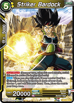 Striker Bardock - BT3-086 - Common available at 401 Games Canada